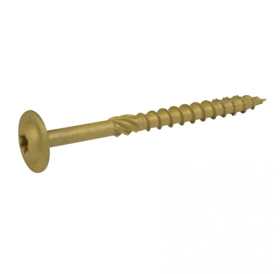 Dynaplus Houtbouwschroef AR-coating Brons TK
