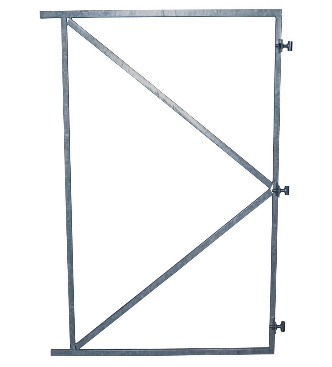Poortframe Verzinkt 155x120 cm met 3 Verstelbare Ophangpunten