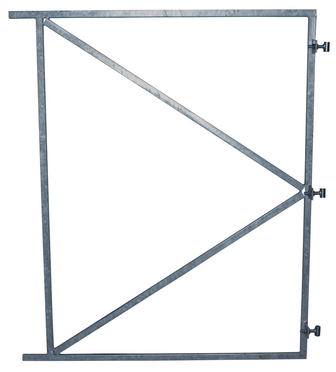 Poortframe verzinkt 155x150 cm met 3 verstelbare ophangpunten