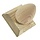 Peer 80x80mm - Decoratief houten afdekelement