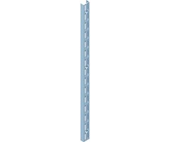 Element Systeem 32 Wandrail Dubbel 45 cm Staal Wit
