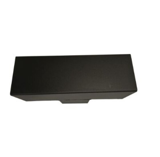 T-verbinder voor palen 121x121 mm zwart - 2 mm