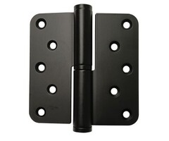 Scharnier RVS Zwart 100x100x3 mm Rechts