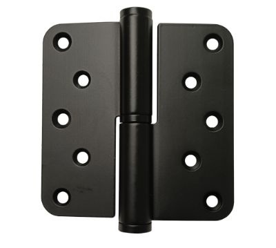 Scharnier RVS Zwart 100x100x3 mm Rechts