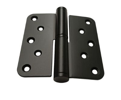 Scharnier RVS Zwart 100x100x3 mm Rechts