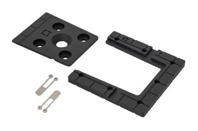 Cobblit koppelstuk 130x130 mm betonpoer M16 met set