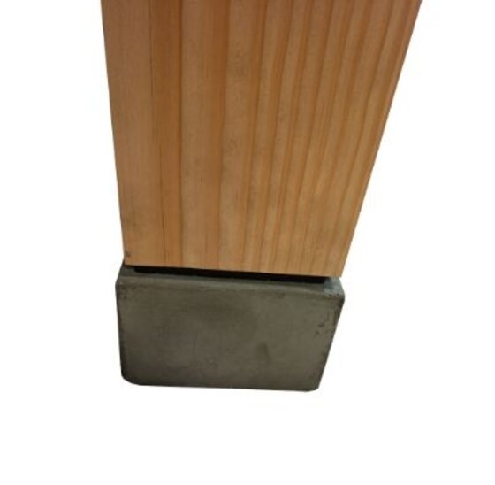 Cobblit koppelstuk 130x130 mm betonpoer M20 - compleet