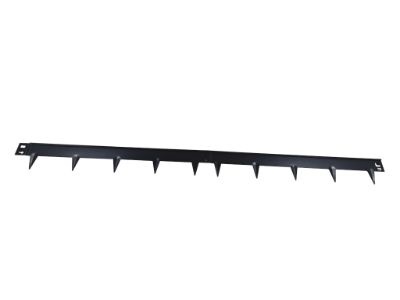 Kantopsluiting Zwart 106x16 cm - 1,5 mm Omgeplooide Rand