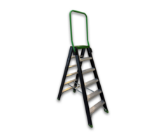 RIX RIX Professional Stair Dubbele Trap 2x6 treden  met Beugel