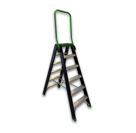 RIX RIX Professional Stair Dubbele Trap 2x6 met Beugel