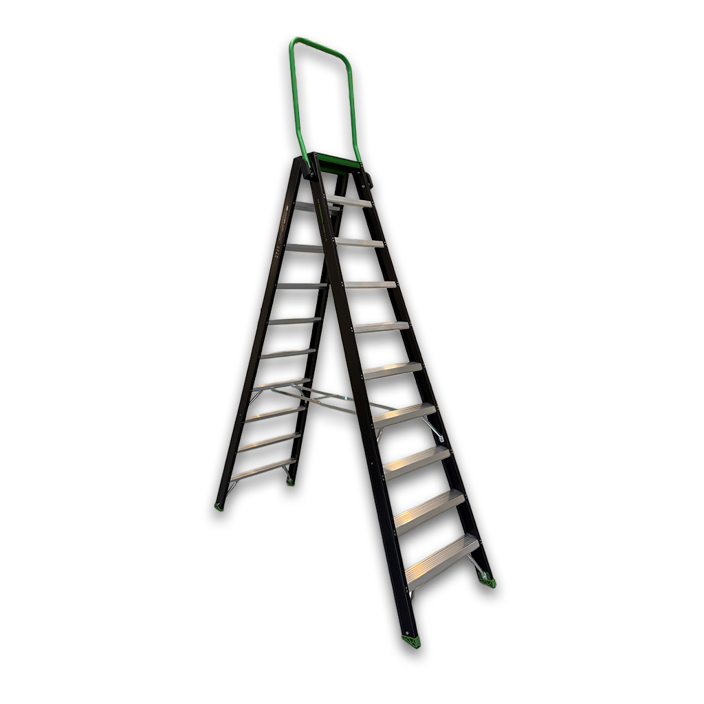 RIX RIX Professional Stair Dubbele Trap 2x10 met Beugel