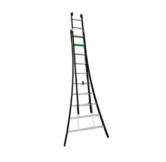 RIX RIX Professional Reformladder 2x10 met Toprollen
