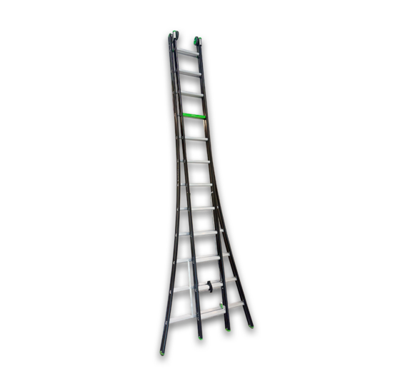 RIX RIX Professional Reformladder 2x12 met Toprollen