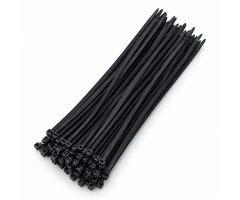 Tyraps zwart 302 x 4,8 mm voor tuinmatten – 100 stuks