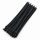 Tyraps zwart 302 x 4,8 mm voor tuinmatten – 100 stuks