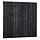 Douglas Schutting 15-planks – Geschaafd – Zwart – 180x180 cm