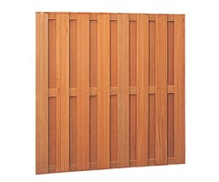 Hardhouten Schutting Geschaafd – 18-Planks | 180x180 cm