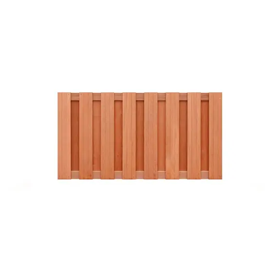 Hardhouten Schutting Geschaafd – 18-Planks