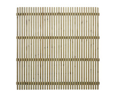Tuinscherm Plano Geschaafd Grenen 180x180 cm