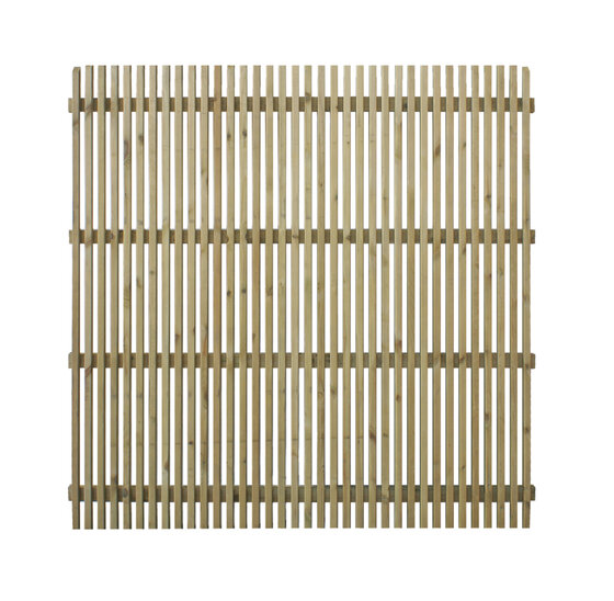 Tuinscherm Plano – Geschaafd Grenen – 180x180 cm