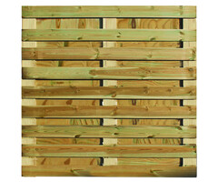 Tuinscherm Vital Geschaafd Grenen 180x180 cm