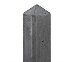 Betonpaal antraciet 10x10 cm – 280 cm | Diverse uitvoeringen