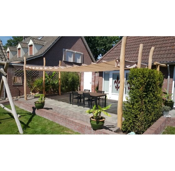Robiniapalen Spintvrij Geschuurd Ø 14-16 cm – 150/200 cm