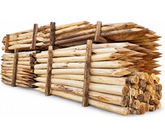 Robiniapaal geschild Ø 14–16 x 300 cm
