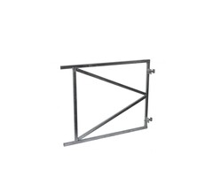 Poortframe met 2 verstelbare ophangpunten verzinkt H80xB100 CM