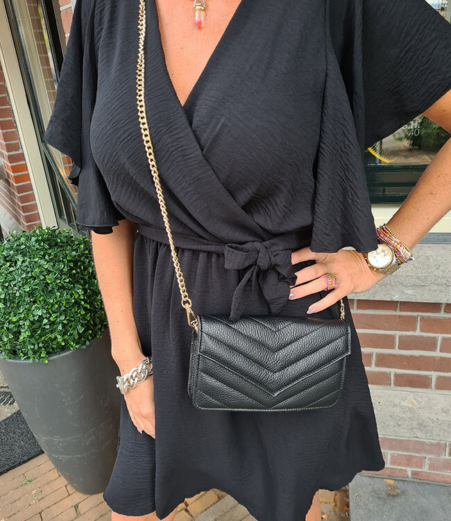 Clutch/Tas Luxe Zwart