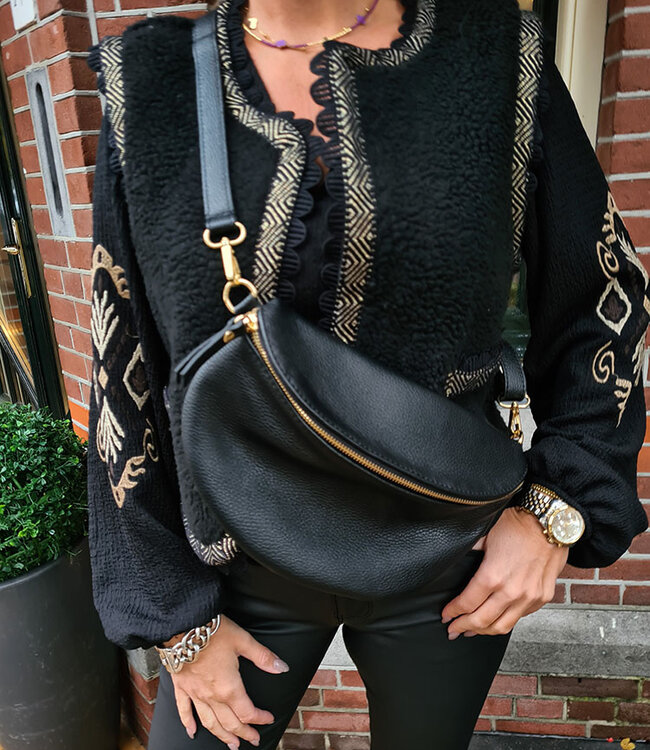 Crossbody Bag XL Zwart