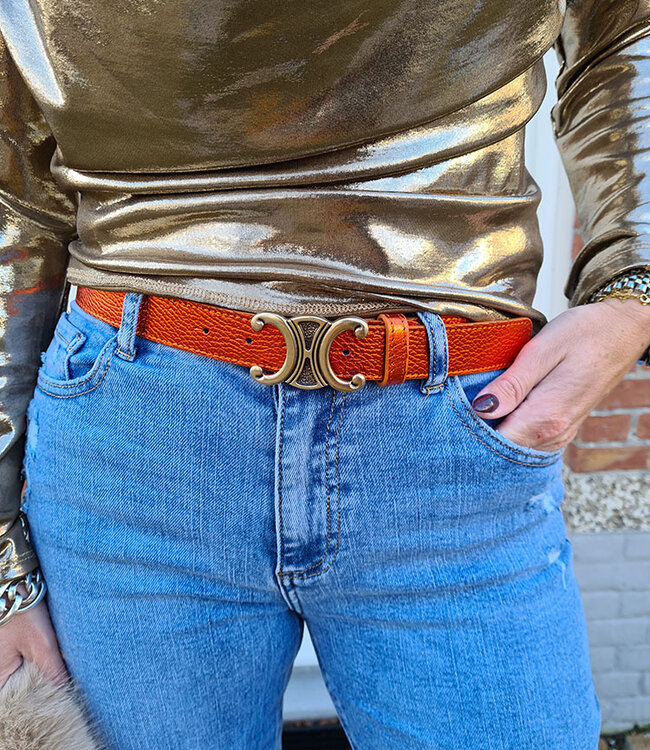 Look-a-Like Riem Celine Shimmer Oranje