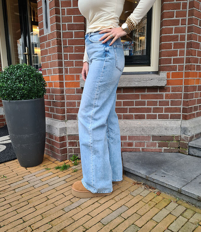 Cup of Joe COJ Jeans Wijde Pijp Maria Blue Lengte 34