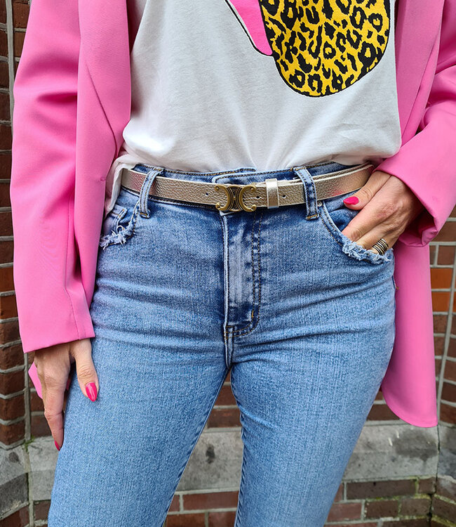 Look-a-Like Riem Ce Line Goud Small