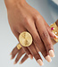 Ring Gold Statement Rond