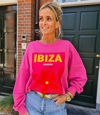 Oversized Sweater Roze Ibiza