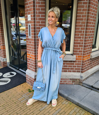 Ruffle Jumpsuit Jeanslook Light