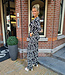 Traveller Jumpsuit Print Zwart/Wit