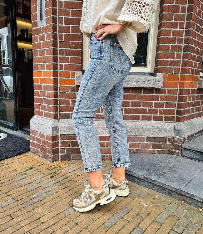 Queen Hearts Mom Jeans 3616