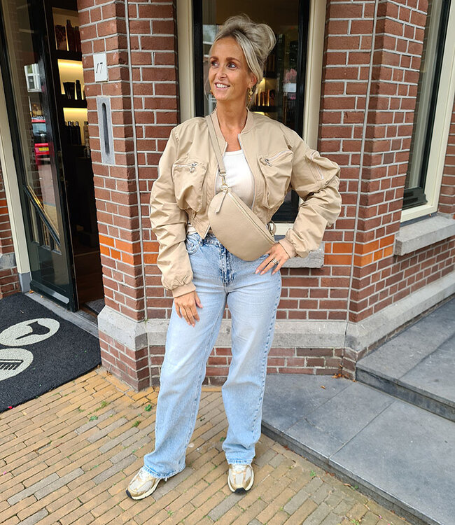 Crossbody Bag Big Taupe