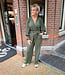 Jumpsuit Lange Mouw Armygroen