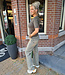 Basic Knit Tee Armygroen