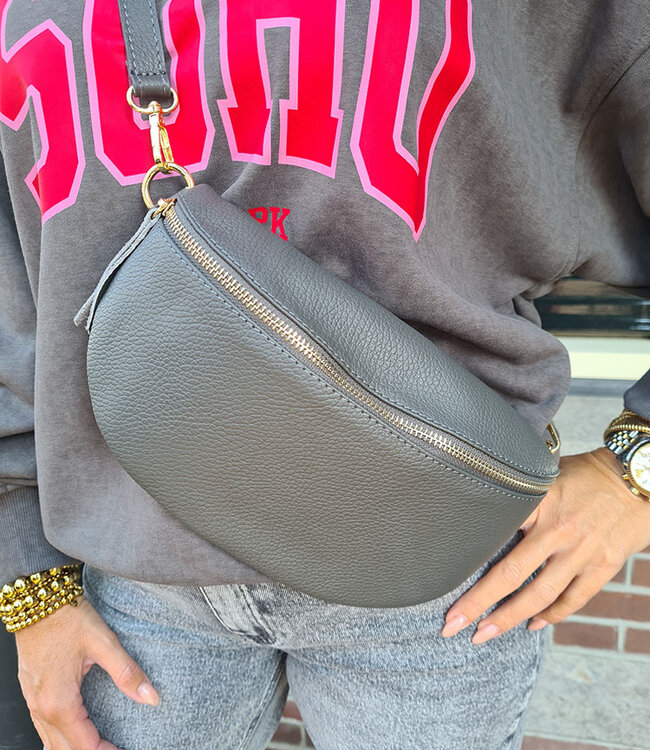 Crossbody Bag Big Grijs