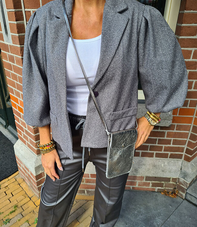 Klein Telefoon/Tasje Zilver