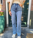 Queen Hearts Straight Blue Jeans 3327-1