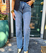 Queen Hearts Straight Blue Jeans 3327-1