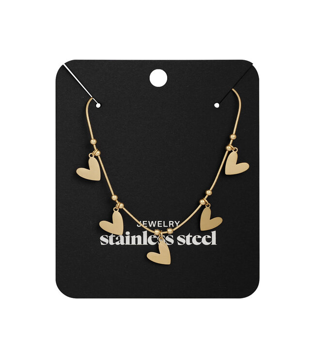Ketting Heart To Heart Goud