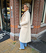 Trenchcoat Gouden Knopen Crème