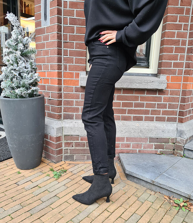 Hello Miss Mom Jeans 307 Black