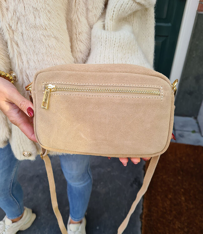 Basic Bag Suede Beige